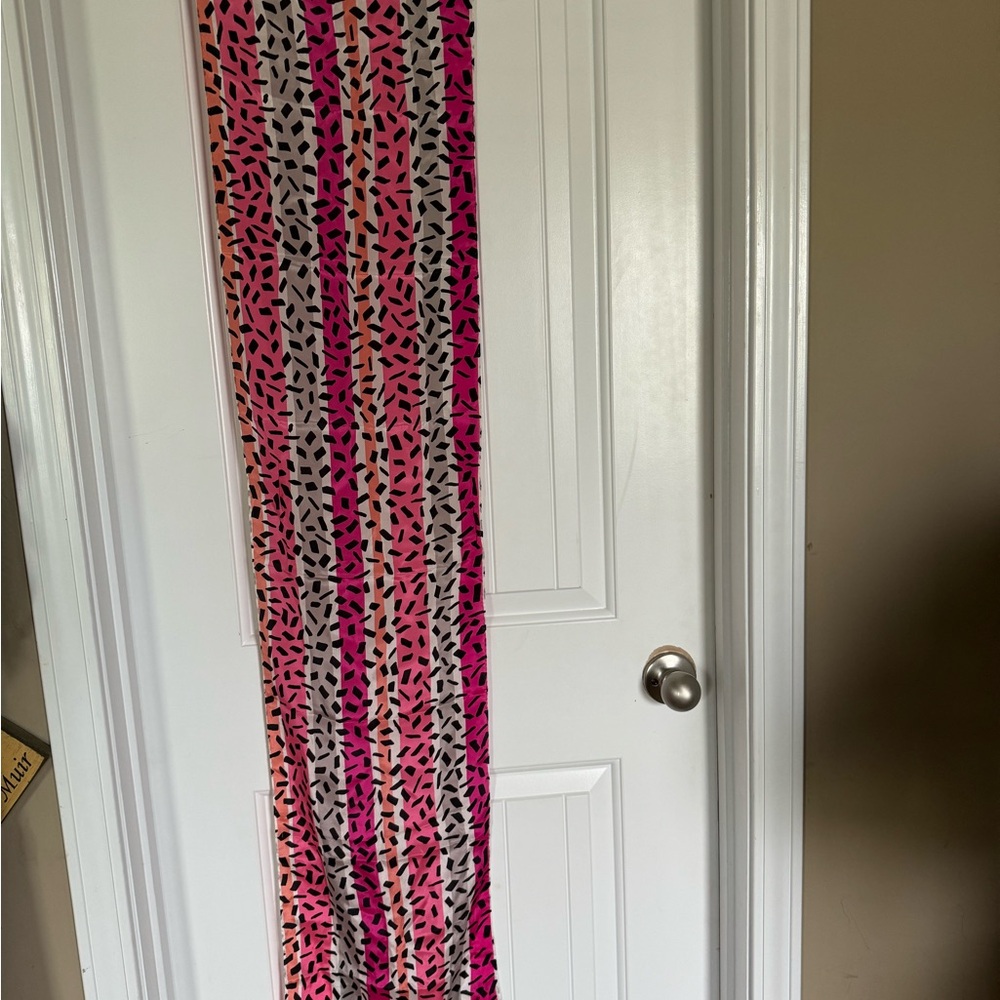 Long silk scarf